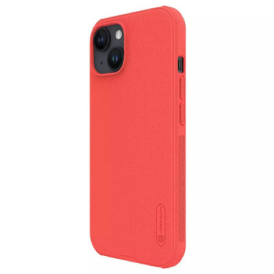 Husa pentru iPhone 15 - Nillkin Super Frosted Shield - Red - 4