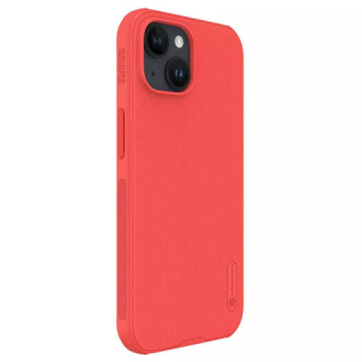 Husa pentru iPhone 15 - Nillkin Super Frosted Shield - Red - 6