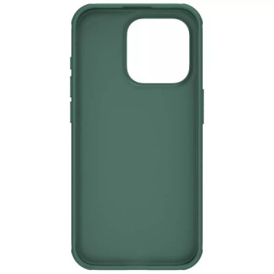 Husa pentru iPhone 15 Pro - Nillkin Super Frosted Shield Pro - Deep Green - 7