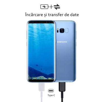 Cablu de Date Type-C la Type-C Fast Charging 3A, 1.8m - Samsung (EP-DX310JWE) - White (Bulk Packing) - 5