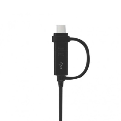 Samsung - Charging Cable (EP-DG950DBEGWW) - USB to Micro-USB, Type-C, 1.5m - Black (Bulk Packing) - 3