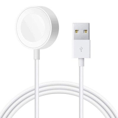 Incarcator wireless cu cablu USB la Apple Watch, 2m - Apple (MX2F2ZM/A) - White (Bulk Packing) - 1