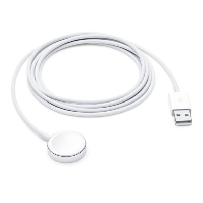 Incarcator wireless cu cablu USB la Apple Watch, 2m - Apple (MX2F2ZM/A) - White (Bulk Packing) - 2