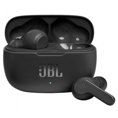 Casti in-ear Bluetooth cu microfon TWS - JBL (Wave 200) - Black - 1