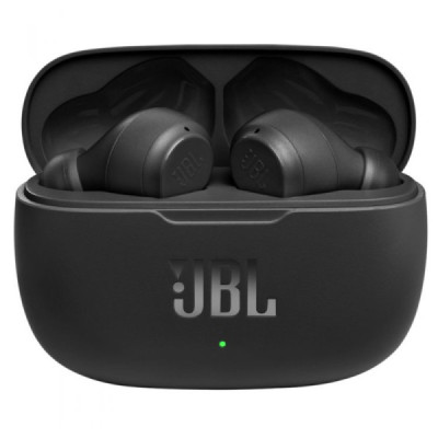 Casti in-ear Bluetooth cu microfon TWS - JBL (Wave 200) - Black - 2