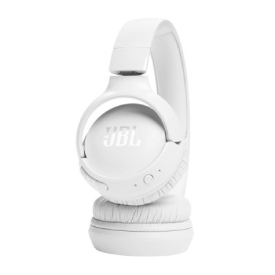 Casti Bluetooth on-ear cu microfon, pliabile - JBL (Tune 520) - White - 4
