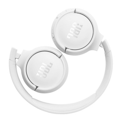 Casti Bluetooth on-ear cu microfon, pliabile - JBL (Tune 520) - White - 5