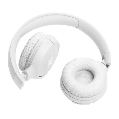 Casti Bluetooth on-ear cu microfon, pliabile - JBL (Tune 520) - White - 6