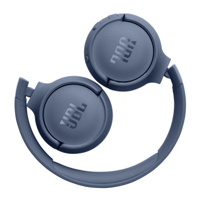 Casti Bluetooth on-ear cu microfon, pliabile - JBL (Tune 520) - Blue - 4