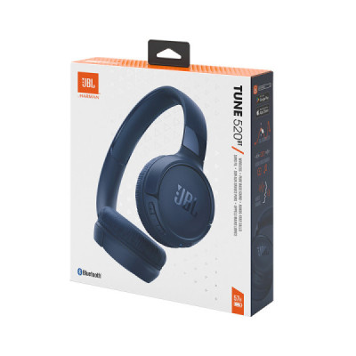Casti Bluetooth on-ear cu microfon, pliabile - JBL (Tune 520) - Blue - 7
