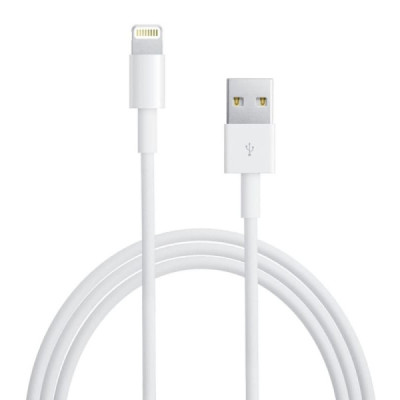 Cablu de Date USB-A la Lightning, 1m - Apple (MD818ZM/A) - White (Bulk Packing) - 1