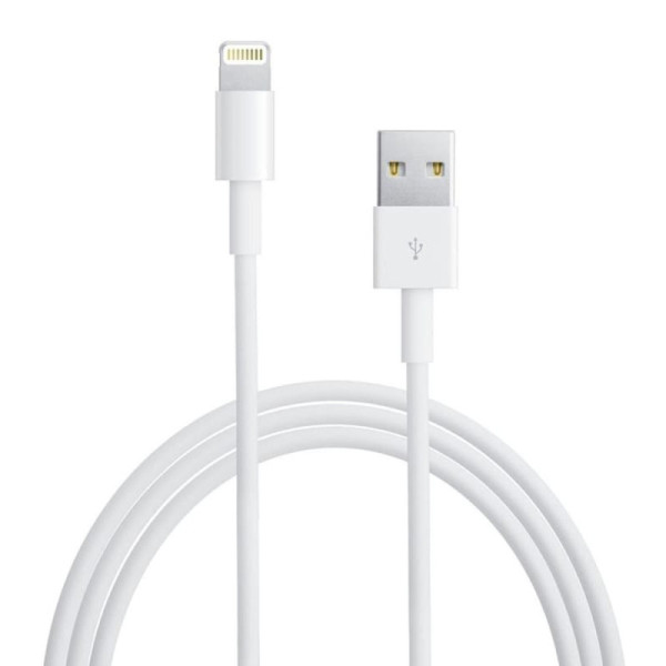 Cablu de Date USB-A la Lightning, 1m - Apple (MD818ZM/A) - White (Bulk Packing)