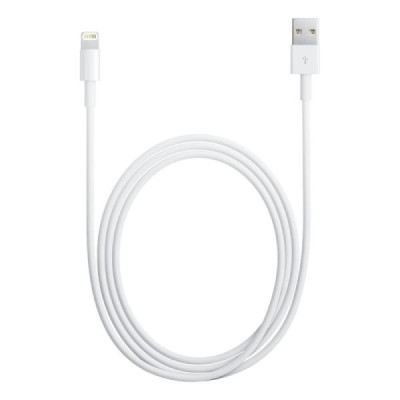 Cablu de Date USB-A la Lightning, 1m - Apple (MD818ZM/A) - White (Bulk Packing) - 2