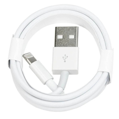 Cablu de Date USB-A la Lightning, 1m - Apple (MD818ZM/A) - White (Bulk Packing) - 3