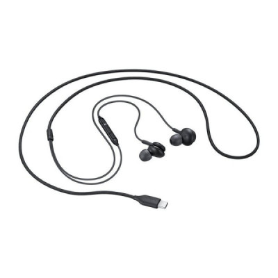 Casti Audio Type-C cu Microfon, 1.2m - Samsung AKG (EO-IC100BBEGEU) - Black (Bulk Packing) - 4