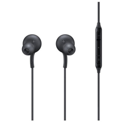 Casti Audio Type-C cu Microfon, 1.2m - Samsung AKG (EO-IC100BBEGEU) - Black (Bulk Packing) - 5