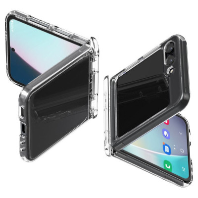Husa pentru Samsung Galaxy Z Flip5 - Spigen Thin Fit - Crystal Clear - 1