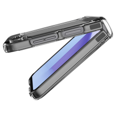 Husa pentru Samsung Galaxy Z Flip5 - Spigen Thin Fit - Crystal Clear - 4