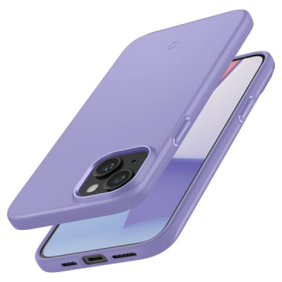 Husa pentru iPhone 15 - Spigen Thin Fit - Iris Purple - 2