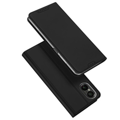 Husa pentru Sony Xperia 5 V - Dux Ducis Skin Pro - Black - 1