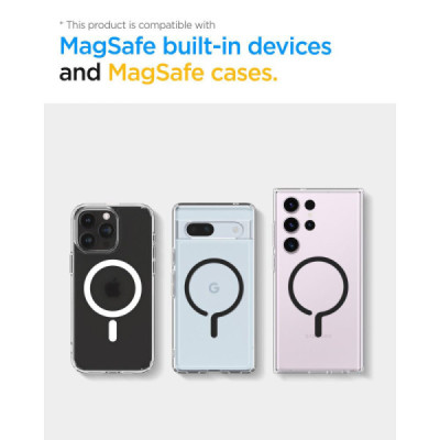 Selfie Stick Compatibil MagSafe, 67cm - Spigen S570W - Black - 13