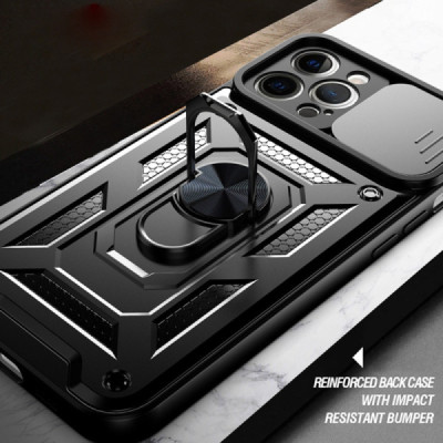 Husa pentru iPhone 11 Pro - Techsuit CamShield Series - Black - 5