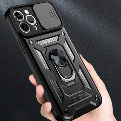 Husa pentru iPhone 11 Pro Max - Techsuit CamShield Series - Black - 6