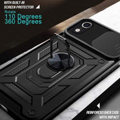 Husa pentru iPhone XR - Techsuit CamShield Series - Black - 2