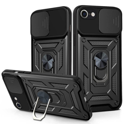 Husa pentru iPhone 6 Plus/ 6s Plus - Techsuit CamShield Series - Black - 1