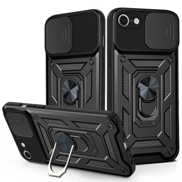 Husa pentru iPhone 6 Plus/ 6s Plus - Techsuit CamShield Series - Black