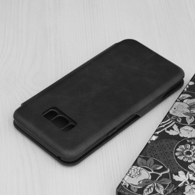 Husa pentru Samsung Galaxy S8 Plus Techsuit Safe Wallet Plus, Black - 4