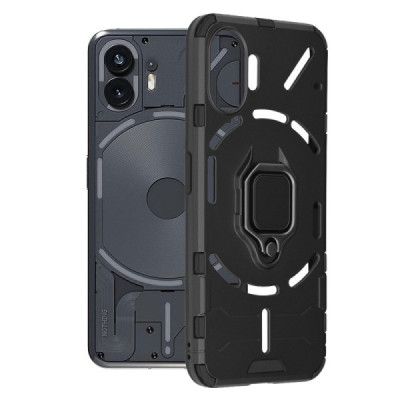 Husa pentru Nothing Phone (2) - Techsuit Silicone Shield - Black - 1