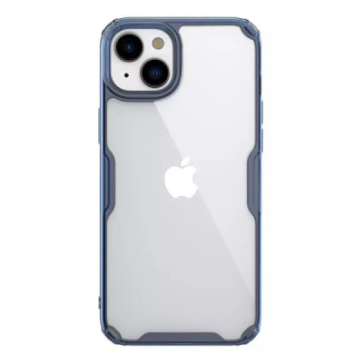 Husa pentru iPhone 15 - Nillkin Nature TPU MagSafe Case - Blue - 1