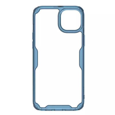 Husa pentru iPhone 15 - Nillkin Nature TPU MagSafe Case - Blue - 3