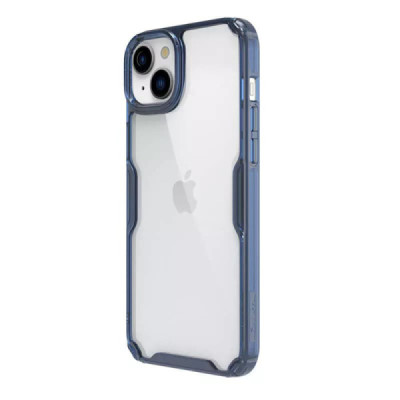 Husa pentru iPhone 15 - Nillkin Nature TPU MagSafe Case - Blue - 4