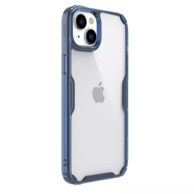 Husa pentru iPhone 15 - Nillkin Nature TPU MagSafe Case - Blue - 6