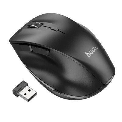 Mouse Fara Fir 2.4G, 1600 DPI - Hoco Mystic (GM24) - Black - 1