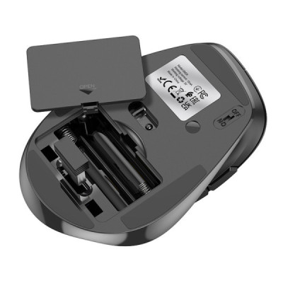 Mouse Fara Fir 2.4G, 1600 DPI - Hoco Mystic (GM24) - Black - 5