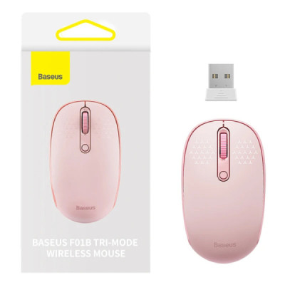 Mouse Fara Fir BT 5.0 - Baseus F01B (B01055503413-00) - Baby Pink - 1