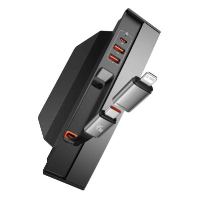 Hub USB-C la HDMI, Type-C, 3x USB, RJ45, pentru Tesla Model 3 / Y - 1