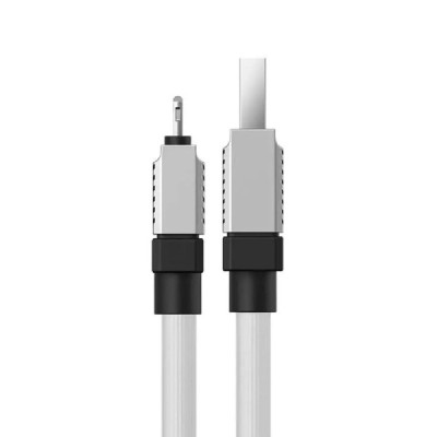 Cablu de Date USB la Lightning Fast Charging, 2.4A, 2m - Baseus CoolPlay Series (CAKW000502) - White - 4