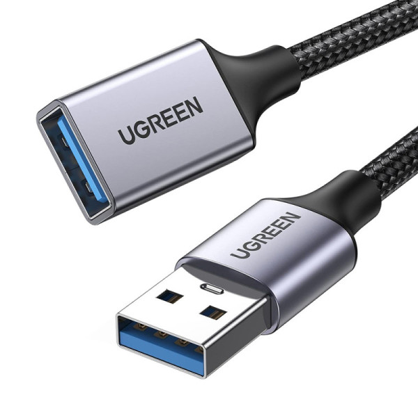 Cablu USB Male la USB Female, 2A, 5Gbps, 5m - Ugreen (25285) - Black