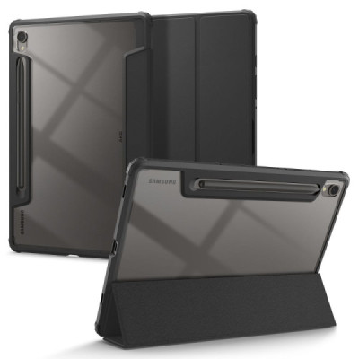 Husa pentru Samsung Galaxy Tab S9 - Spigen Ultra Hybrid Pro - Black - 1