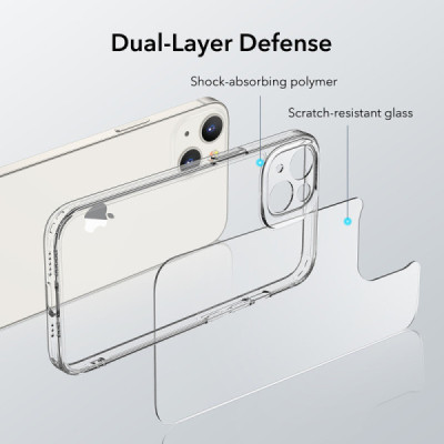 Husa pentru iPhone 13 mini - ESR Ice Shield - Clear - 5