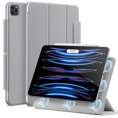 Husa pentru iPad Pro 11 (2018 / 2020 / 2021 / 2022) - ESR Rebound Magnetic - Grey - 1