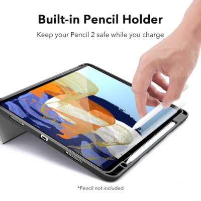Husa pentru iPad Pro 11" 2021 - ESR Rebound Pencil - Silver Grey - 6