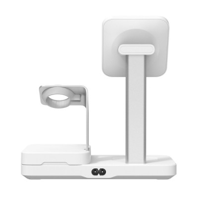 ESR - Premium 6in1 Wireless Charging Station HaloLock CryoBoost (6E007) - iPhone MagSafe, AirPods, Apple Watch, 100W - White - 5