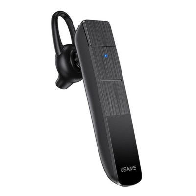 Casca Bluetooth 5.0 cu Microfon, Noise-Cancelling - Usams (BHUBT201) - Black - 1