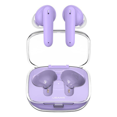 Casti Bluetooth True Wireless - Usams US-BE16 (BHUBE04) - Purple - 1
