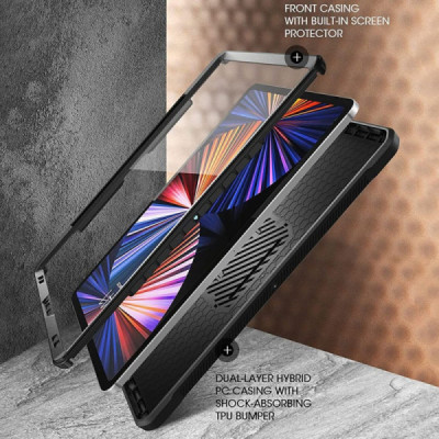 Husa pentru iPad Pro 11 (2021 / 2022) - Supcase Unicorn Beetle Pro - Black - 3